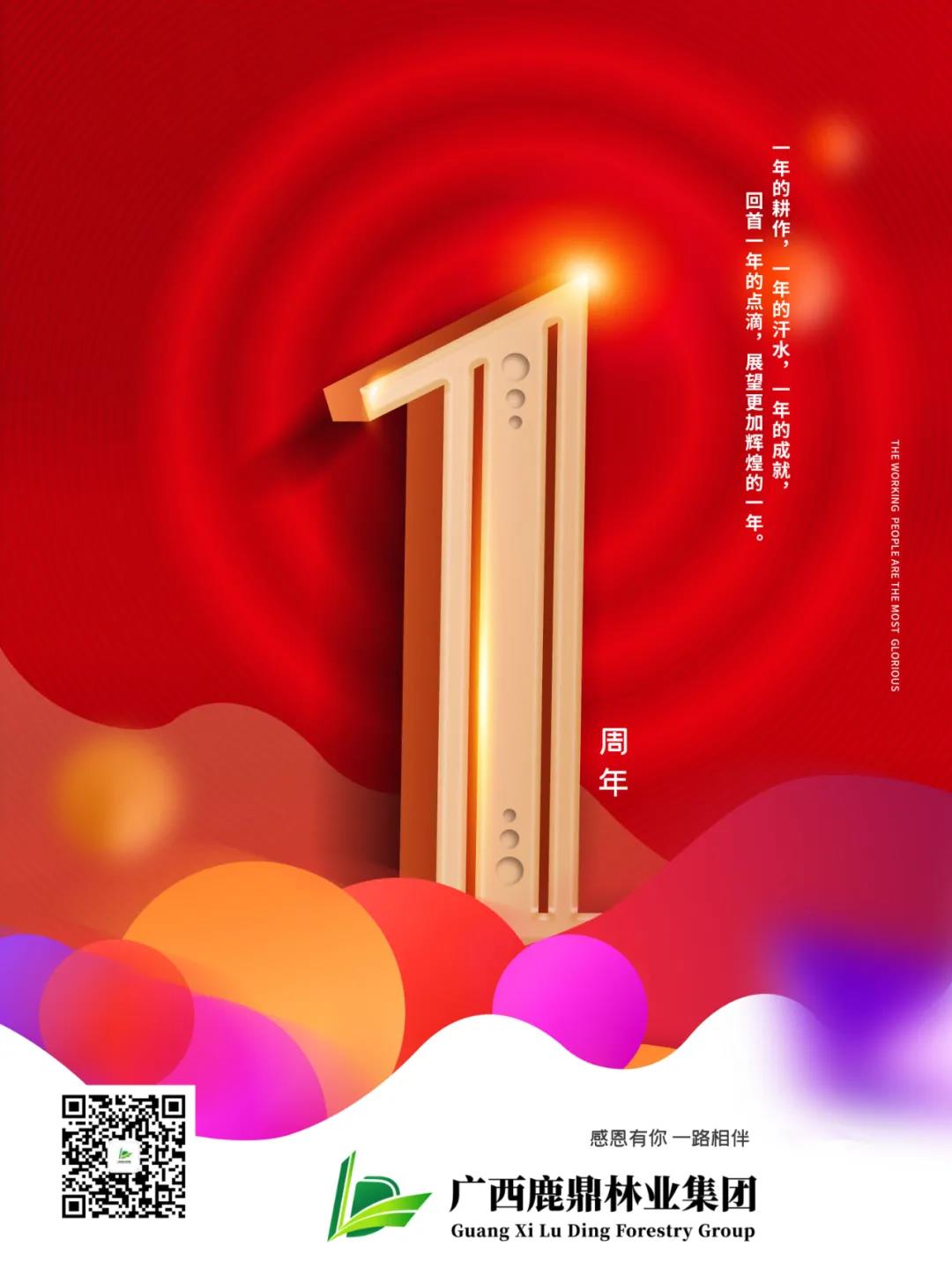 广西bevictor伟德林业集团成立1周年